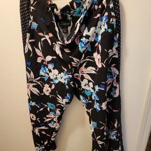 Lane Bryant- 18/20- full length floral pants